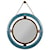 Vanguard Furniture Thom Filicia Home Collection Round Upholstered Wall Mirror